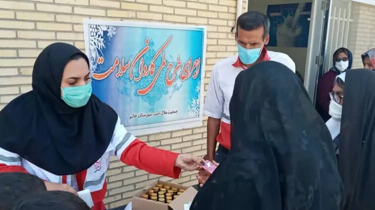 اجرای طرح کاروان سلامت در روستای خوانسار خاتم